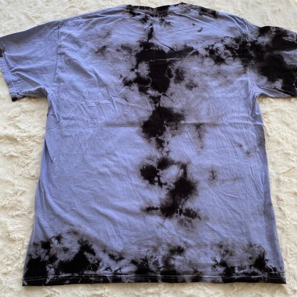 Fender Guitar Men's Tie Dye Graphic T-Shirt Size Medium Cotton Music Tee Rock - Picture 6 of 6